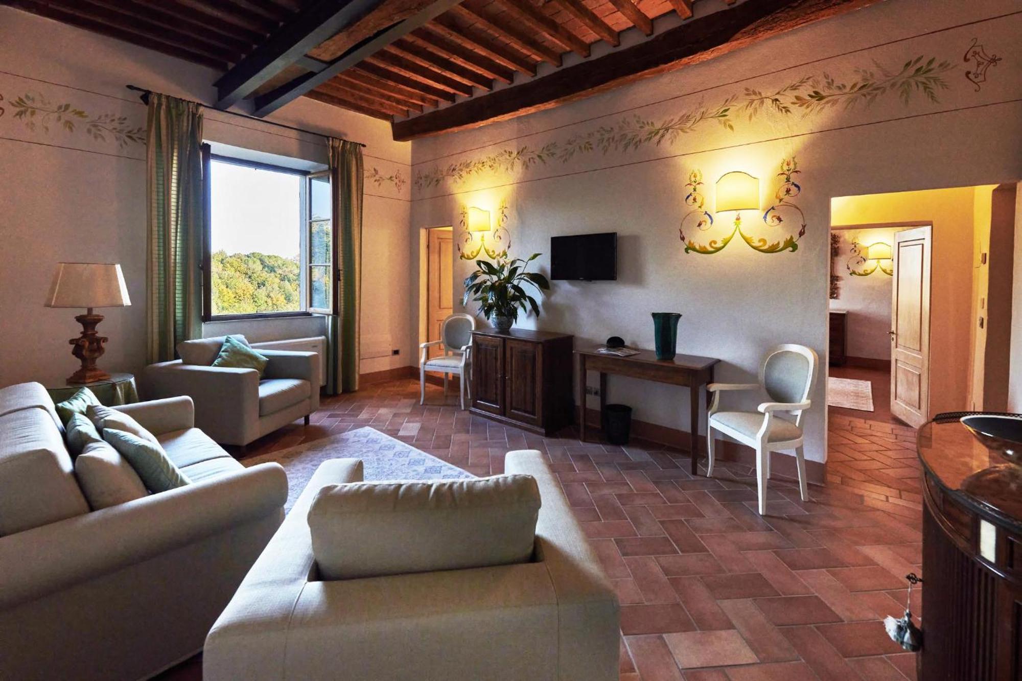 Villa Curina Resort Castelnuovo Berardenga Kültér fotó