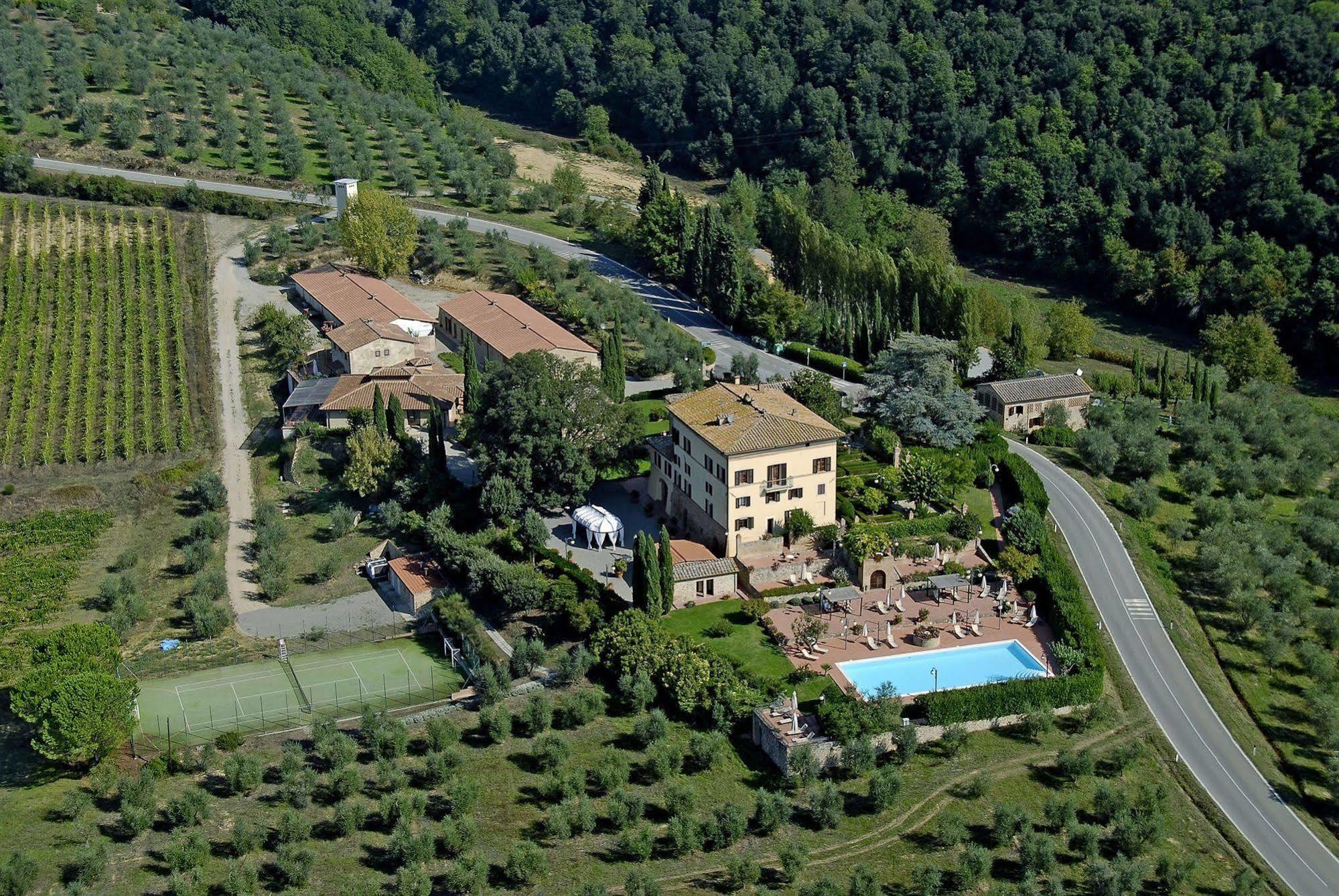 Villa Curina Resort Castelnuovo Berardenga Kültér fotó